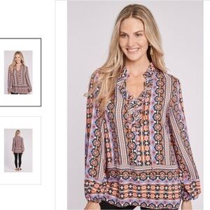 Tyler Boe Halprin Festival Top- Aztec